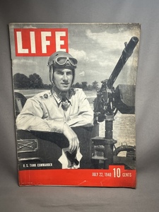 【洋雑誌 洋書 】　LIFE アメリカ誌 1940年 JULY ナチス アメリカ軍 戦車 戦前 広告 