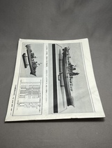 【組立説明書のみ】 旧日本海軍超弩級戦艦 武蔵 1/300 ニチモ_画像2