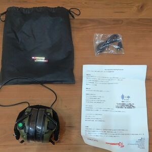 [OPSMEN] M31 Tactical Electronic Hearing Protector 電子イヤーマフ ブラック