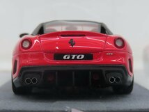中古品●BBR　1/43　フェラーリ　599　GTO　2010　RED-ROOF　GREY●1083E_画像3