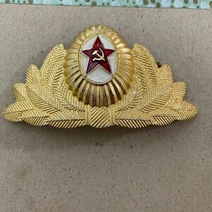 ロシア　ソビエト連邦　軍隊　帽章 バッジ