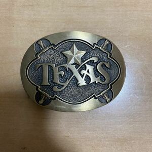 TEXAS ベルトバックル SOLID　BRONZE　NO:230