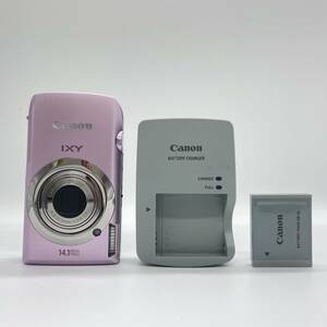 【動作確認済】Canon IXY 10S PINK　コンデジ　デジカメ　デジタルカメラ　シャッター&フラッシュ動作OK