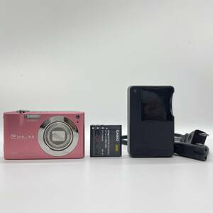 【動作確認済】CASIO EXILIM EX-Z100 PINK　コンデジ　デジカメ　デジタルカメラ　シャッター&フラッシュ動作OK