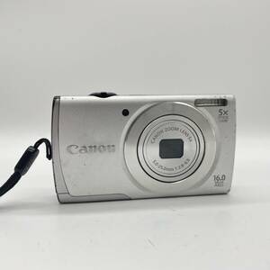 【動作確認済】Canon PowerShot A2600 SILVER　コンデジ　デジカメ　デジタルカメラ　シャッター&フラッシュ動作OK
