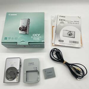 【動作確認済】Canon IXY DIGITAL 110 is SILVER コンデジ　デジカメ　デジタルカメラ　シャッター&フラッシュ動作OK