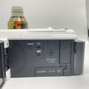 【動作確認済み・状態良好品】SONY HDR-CX535 WHITE デジタルビデオカメラ ハンディビデオカメラ カメラ ソニー Sonyの画像6