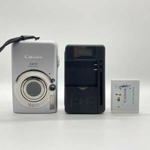 【動作確認済】Canon IXY DIGITAL 110 is SILVER　コンデジ　デジカメ　デジタルカメラ　シャッター&フラッシュ動作OK