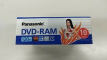 新品未開封 【 Panasonic パナソニック DVD-RAM】 10枚 繰り返し録画 4.7GB 120min お得 CPRM RAM DVD 日本製 インデックスカード入り _画像9