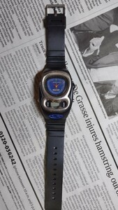 【ESSNOW-SPORT】 ビンテージウォッチ vintagewatch 当時物 クォーツ時計 クォーツ nagano olympic ジャンク アナデジ