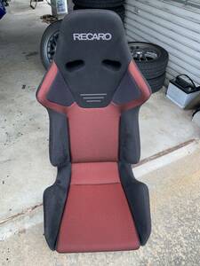 レカロ　SR-6　 GK100S 　赤/黒　SBR対応　正規品　RECARO　シート　SR6