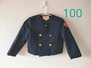 幼稚園　ブレザー　100　制服　さくら幼稚園　金ボタン　ジャケット　子ども園　キッズ　フォーマル　ネイビー　入園　入学　通園