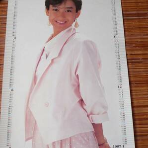 ★超希少 激レア 当時物★ 岡田有希子 ポスター カレンダー Yukiko Okada アイドル 歌手 カレンダー 1986年 特大 146cm カンコー 売切りの画像2