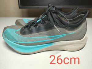 NIKE ZOOM FLY 3 ナイキ　ズームフライ3 26cm　最終値下げ　お値段の相談はお気軽にどうぞ！