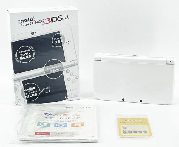 【 美品 】中古ゲーム機 New ニンテンドー3DS LL パールホワイト