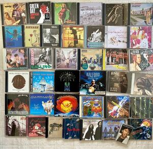 Box 4 【 CDまとめ売り！】CD37枚カセット1個- Punk/Metal - Green Day,Bad Religion,Nirvana,Stray Cats,Sex Pistols,Halford, Helloween