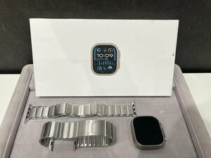 Apple Watch Ultra 2 GPS+Cellularモデル 49mm MREG3J/A チタニウムケース アップルウォッチ 本体 バンド２つ【送料無料】