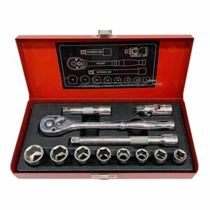 【送料無料】SK11 ソケットレンチセット TS-312M 12PCS 12点