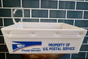  new goods USPS MAIL BOX TRAY mail tray America USA Setagaya base interior storage letter 