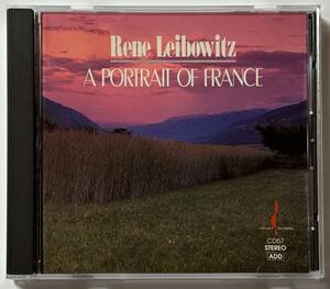 （廃盤）レイボヴィッツ　ア・ポートレート・オブ・フランス　LEIBOWITZ　A PORTRAIT OF FRANCE　CHESKY RECORDS CD57