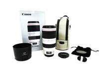 【日本製】Canon キャノン 望遠ズームレンズ EF100-400mm F4.5-5.6L IS Ⅱ USM EF100-400 LIS2 動作品 共箱 ケース 付属品 002-16-L1_画像1