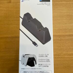 CYBER サイバーガジェット ダブル充電スタンド (DualSense Edge/DualSense 用) ブラック PS5