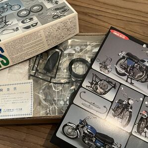 グンゼ産業 HIGH-TECH MODEL KAWASAKI 650 W1S 1/12 新品 未使用品！の画像2