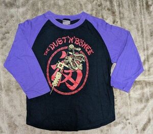 The DUST'N' BONEZ （ザ・ダストゥン・ボーンズ） Tシャツ七分袖Sサイズ　ラグラン　ZIGGY　森重樹一