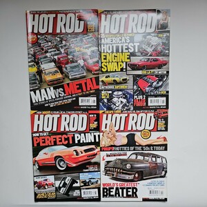 HOTROD　マガジン　2011年　1月号　2月号　3月号　4月号　セット　ホットロッド　アメ車 雑誌 アメリカ