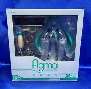 【ジャンク】figma 初音ミク ライブステージVer.「キャラクター・ボーカル・シリーズ01 初音ミク」 ワンダーフェスティバル2009限定