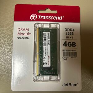 Transcend トランセンドノートPC用メモリ 4GB DDR4-2400 SO-DIMM