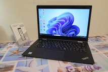 14.0 ワイドタッチパネル【高速Core i5第7世代★爆速SSD256GB+メモリ8GB】Lenovo X1 Yoga 最新Win11+Office2019H&B★Webカメラ/HDMI/Wi-Fi_画像1