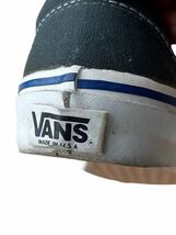 ●●vintage us製 VANS バンズ SLIP ON スリッポン サイズ5/23cm 紺ネービー●●_画像10