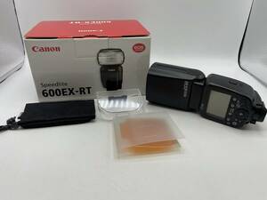 【美品】CANON / キャノン 600EX-RT / SPEEDLITE ストロボ / 箱付【FKYM017】