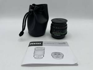 【美品】PENTAX / ペンタックス / PENTAX-DA 1:4 15mm ED AL Limited / 使用説明書付【MDR016】
