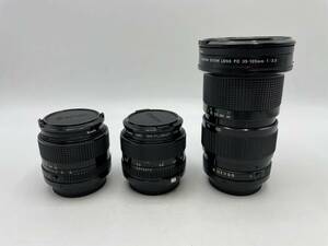 CANON / キャノン / FD 50mm 1:1.4 / FD 24mm 1:2.8 / FD 35-105mm 1:3.5【FKYM169】