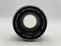 MINOLTA / ミノルタ SRT101 / ROKKOR-PF 1:1.7 55mm【NIHM070】_画像8