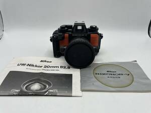 Nikon / ニコン NIKONOS-V / UW-NIKKOR 1:2.8 20mm / 使用説明書【NIHM135】