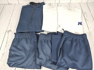 3og505/衣類■板橋区立西台中学校■学校指定ジャージ 体操服 上下セット M～Lサイズ【c05】