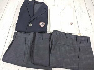 3og588/衣類■名古屋市立神丘中学校■男子学生服 ブレザー制服 160A 上下セット【U64】