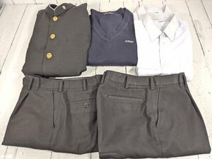 3og582/衣類■さいたま市立大宮北高等学校■男子学生服 学ラン制服 180A 上下セット【c52】