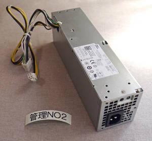 DELL　PC　 OptiPlex 3020　SFF　電源ユニット　D255AS-00 動作確認済 中古品　②