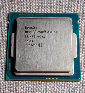 CPU Intel Core i3 4130 SR1NP 3.40GHz 中古品　7日以内初期不良受付　①