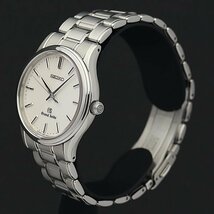 極上美品◎SEIKO セイコー GS グランドセイコー 白柄文字盤 メンズ クォーツ SBGF027 8J55-0AA0◎箱保取説_画像2