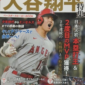 完全新品　祝MVP・ホームラン王記念 大谷翔平特集 ベースボールヒーローBOOK