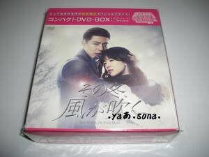 ◆その冬、風が吹く コンパクトDVD-BOX / チョ・インソン, ソン・ヘギョ◆★ [セル版 DVD]彡彡