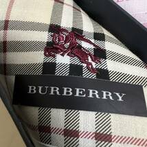 ST■ 未使用 BURBERRY バーバリー ハンカチ 2点セット チェック ホースマーク ピンク ベージュ ロゴ ギフトボックス ハイブランド 箱あり_画像3