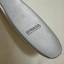 ST■ 美品 諏訪田製作所 SUWADA ニッパー型 爪切り カーブ刃 本革 収納ケース付き スワダ ステンレス 日本製 ネイルニッパー ネイル _画像6