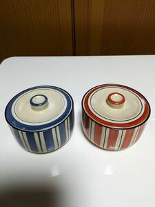 たち吉立筋蓋付 陶器 和食器 食器 ペア