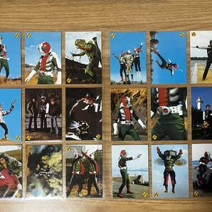 カルビー 仮面ライダーV3 チップスカード (2004 復刻版) ダイジェスト版 全72種 フルコンプの画像1